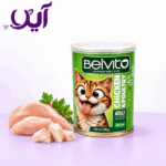 کنسرو پته گربه بلویتو طعم مرغ و گوشت طیور ۴۰۰ گرمی | Belvito Cat Chicken & Poultry Pâté