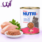 کنسرو پته بچه‌گربه (کیتن) نوتری پت طعم مرغ ۴۲۵ گرمی | Nutri Pet Kitten Chicken Pâté