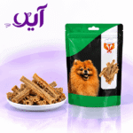 تشویقی سگ فاکس مدل سیرابی گاو ۷۰ گرمی | Fox Beef Tripe Dog Treat