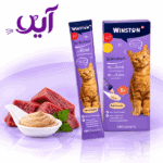 بستنی گربه وینستون طعم گوشت  | Winston Beef Creamy Cat Treat