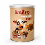 کنسرو پته گربه اومرو طعم گوشت گاو ۴۰۰ گرمی | Umero Beef Pâté Canned Cat Food