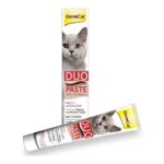 خمیر مالت گربه جیم‌کت با طعم مرغ ۵۰ گرمی | GimCat Duo Paste Anti-Hairball Malt & Chicken