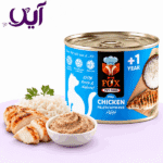 کنسرو گربه فاکس طعم مرغ و برنج ۵۰۰ گرمی | Fox Chicken and Rice Cat Food