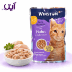 پوچ گربه وینستون با طعم مرغ ۱۰۰ گرمی | Winston Chicken Cat Pouch