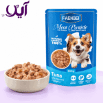 پوچ چانکی سگ فنبی طعم ماهی تن، مرغ و کدوحلوایی ۱۳۰ گرمی | Faenbei Tuna, Chicken and Pumpkin Dog Pouch