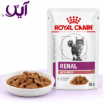 پوچ گربه رویال کنین مدل رنال با طعم گوشت ۸۵ گرمی | Royal Canin Renal with Beef Cat Pouch 85g