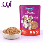 پوچ پته سگ فنبی طعم گوشت گاو، مرغ و کدوحلوایی ۱۳۰ گرمی | Faenbei Beef, Chicken and Pumpkin Dog Pâté