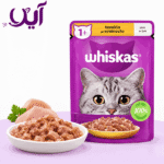 پوچ گربه ویسکاس با طعم مرغ ۸۵ گرمی | Whiskas Chicken Cat Pouch