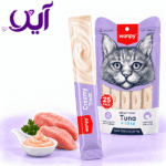 بستنی گربه ونپی طعم ماهی تن و خرچنگ | Wanpy Creamy Treat Tuna & Crab