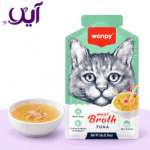 سوپ گربه ونپی با طعم ماهی تن ۵۰ گرمی | Wanpy Tuna Hydration Broth Cat Pouch