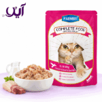 پوچ گربه فنبی مدل کامپلیت فود با طعم مرغ، کبوتر و شیر بز ۸۵ گرمی | Faenbei Chicken, Squab and Goat Milk Complete Food Cat Pouch