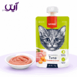 پودینگ گربه ونپی با طعم ماهی تن ۹۰ گرمی | Wanpy Tuna Meat Paste Cat Pudding