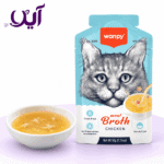 سوپ گربه ونپی با طعم مرغ ۵۰ گرمی | Wanpy Chicken Hydration Broth Cat Pouch