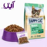 غذای خشک گربه هپی کت مدل مینکاس پرفکت میکس (فله‌ای) | Happy Cat Minkas Perfect Mix Poultry, Fish & Lamb