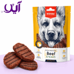 تشویقی سگ ونپی مدل استیک گوشت گاو | Wanpy Beef Steaks Dog Treat