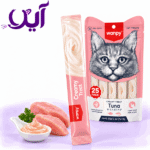 بستنی گربه ونپی طعم ماهی تن و میگو | Wanpy Creamy Treat Tuna & Shrimp