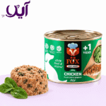 کنسرو پته سگ فاکس طعم مرغ و اسفناج 5۰۰ گرمی | Fox Chicken and Spinach Dog Pâté