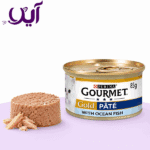 کنسرو پته گربه گورمت گلد طعم ماهی تن ۸۵ گرمی | Gourmet Gold Tuna Cat Pâté