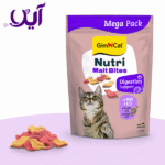 قرص مالت تقویت کننده گوارش گربه جیم کت مدل مالت بسته 10 عددی | GimCat Nutri Malt Bites