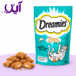 تشویقی گربه دریمیز طعم سالمون | Dreamies Cat Treat Salmon
