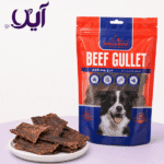 تشویقی سگ وگ اند بو مدل سرخ‌روده گاو با طعم گوشت گاو وزن ۶۰ گرم | Wag & Bow Beef Intestine Dog Treat 60g -