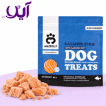 تشویقی سگ مکدلف مدل فریز دراید ماهی سالمون | Macdolf Freeze Dried Salmon Dog Treat