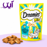 تشویقی گربه دریمیز طعم ماهی و پنیر | Dreamies Cat Treat Fish & Cheese