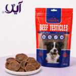 تشویقی سگ وگ اند بو مدل دنبلان گاو وزن 100 گرم | Wag & Bow Beef Testicles Dog Treat 100g -