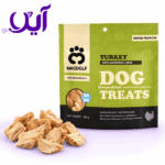 تشویقی فریزدراید سگ مکدلف طعم بوقلمون | Macdolf Freeze-Dried Turkey Dog Treat