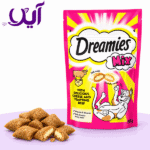 تشویقی گربه دریمیز طعم گوشت گاو و پنیر | Dreamies Cat Treat Beef & Cheese