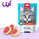 تشویقی گربه ونپی مدل مرغ و سوشی ماهی کاد | Wanpy Chicken Jerky & Codfish Sushi Cat Treat