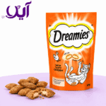 تشویقی گربه دریمیز طعم مرغ | Dreamies Cat Treat Chicken